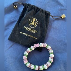 King McNeal Collection A.K.A. Glass Beaded Bracelet